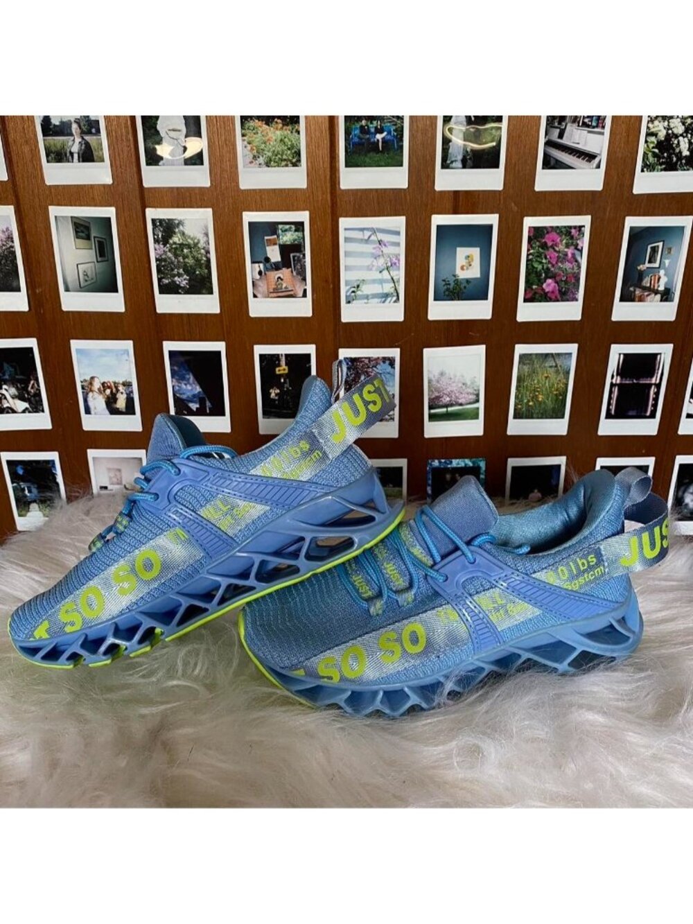 Neon Printed Sneakers